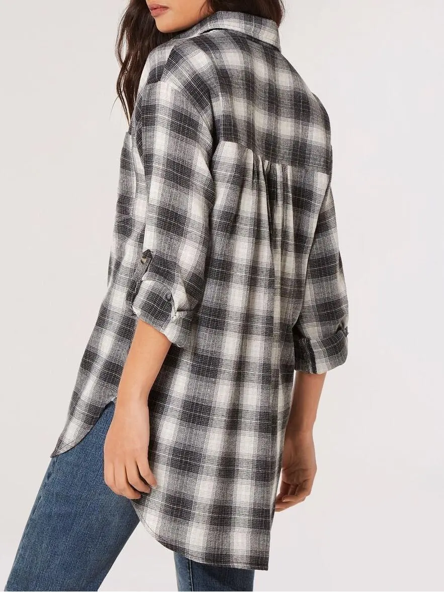 Plaid Oversized Shirt