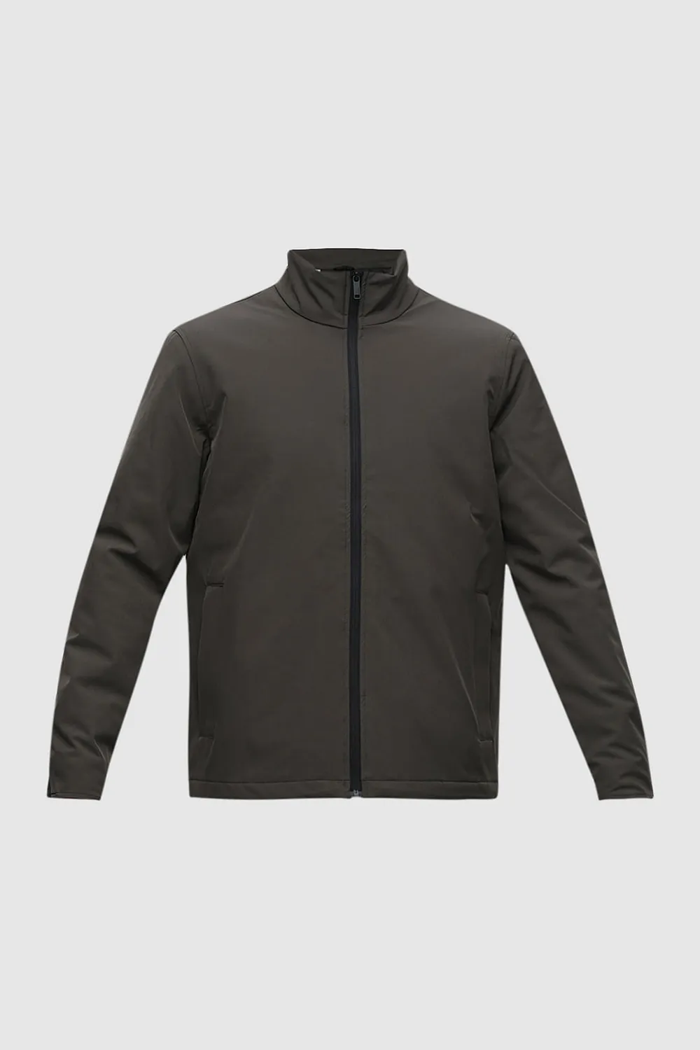 Black High Neck Padded Jacket