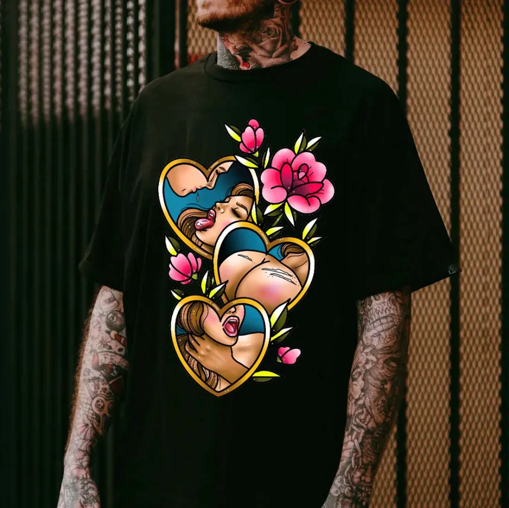 Choke Me Up Printed Men's T-shirt