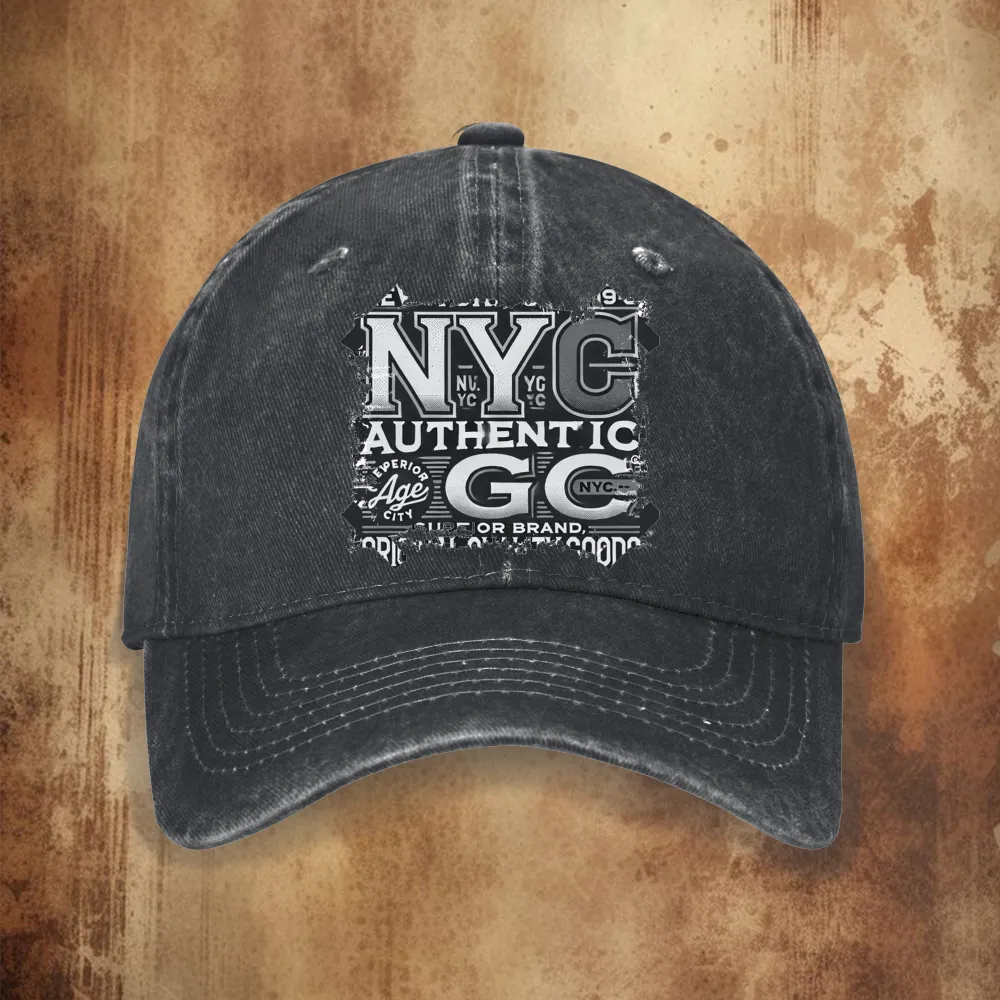 NYG Authentic Era Washed Cowboy Hat