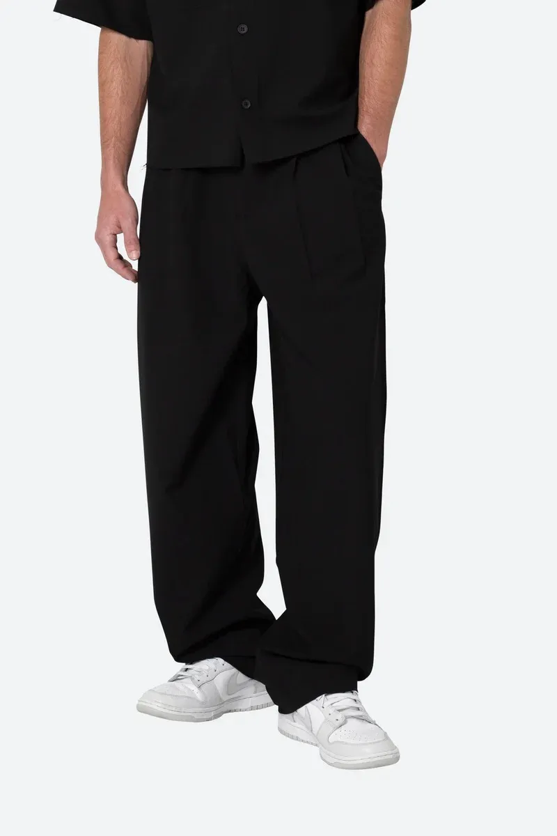 BAGGY TROUSER BLACK PANTS