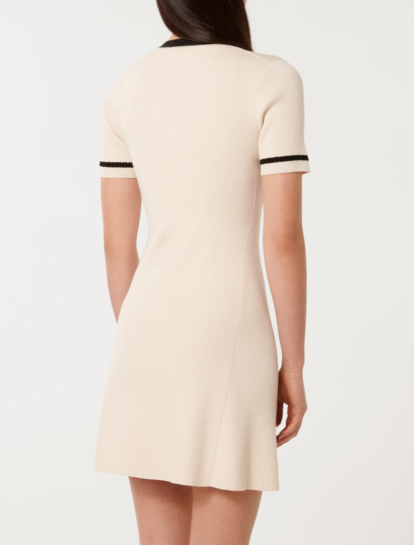 Kerry Contrast Knit Mini Dress