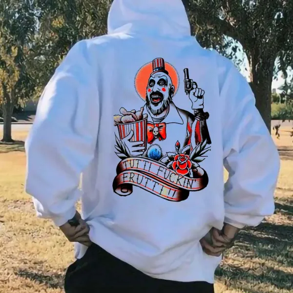 Tutti F**kin' Frutti !! Print Men's Hoodie