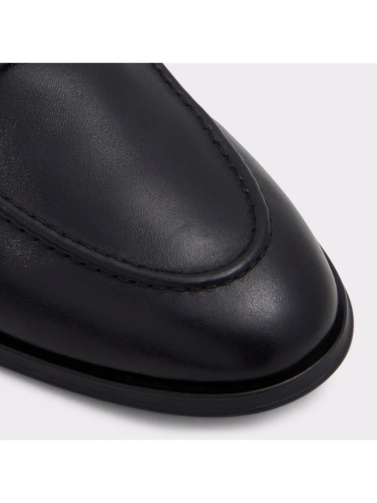 Black Smooth Leather Shoes