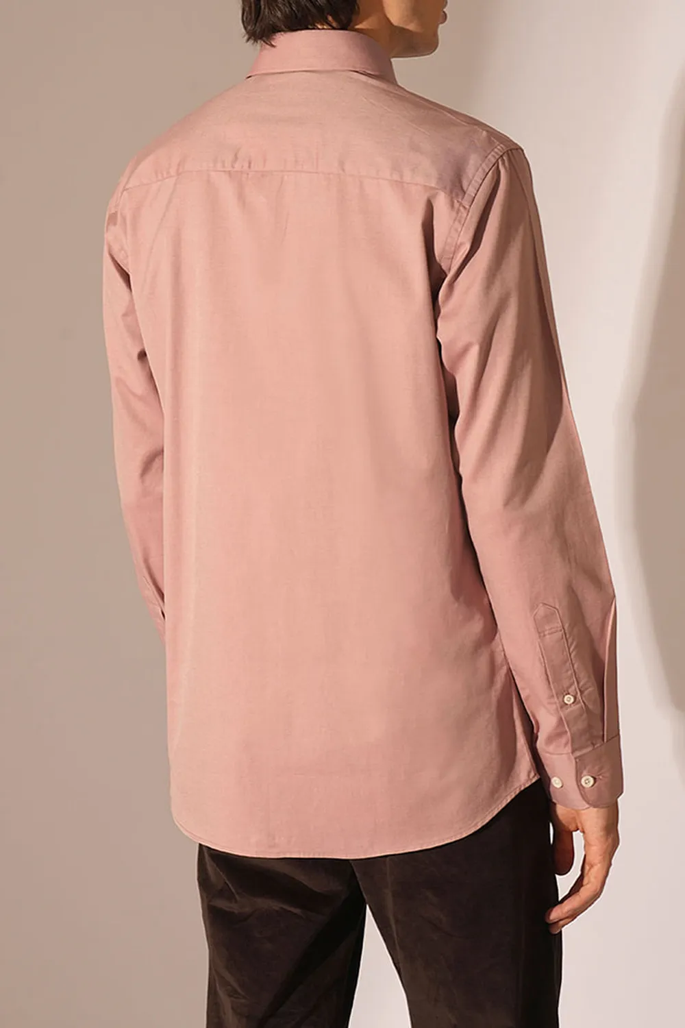 Pink Formal Cotton Shirt