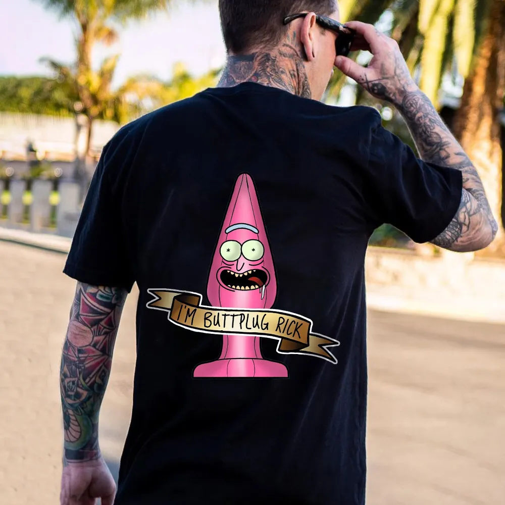 I'm Buttplug Rick Printed Men's T-shirt