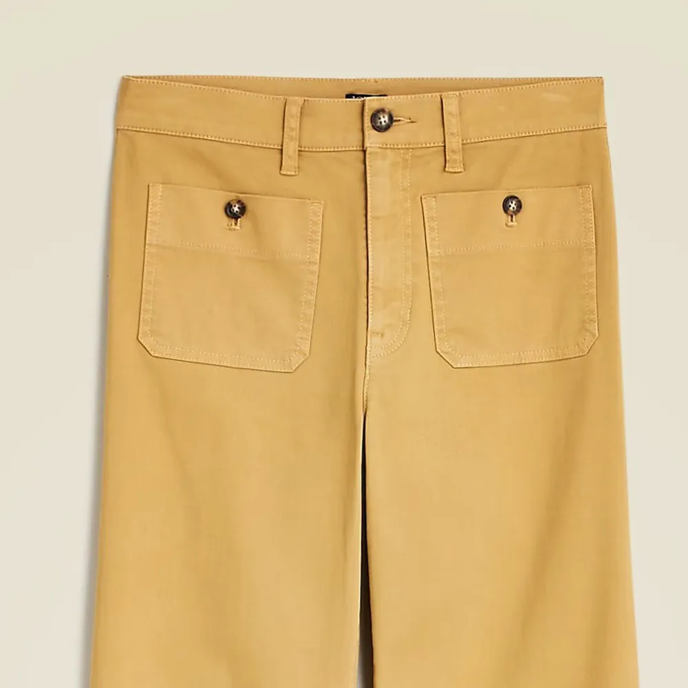 Sailor slim wide-leg chino pant