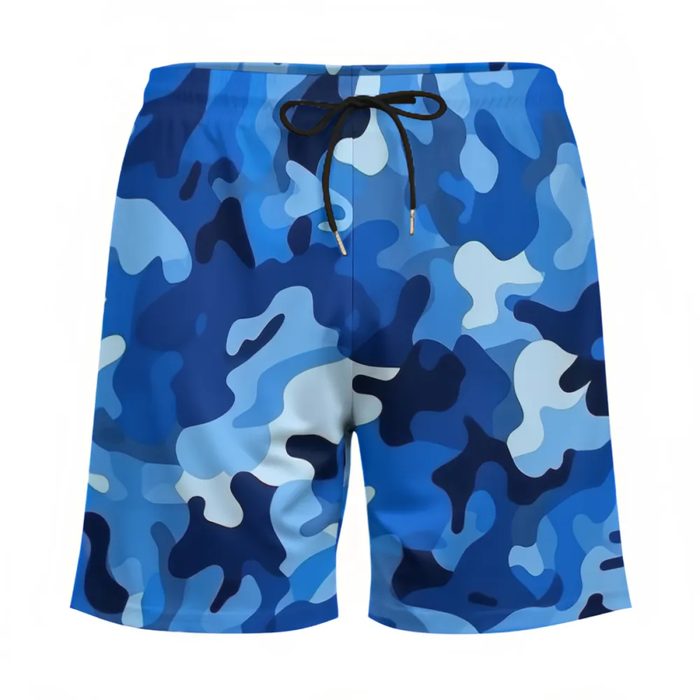 Various Colors Camouflage Sports Beach Shorts