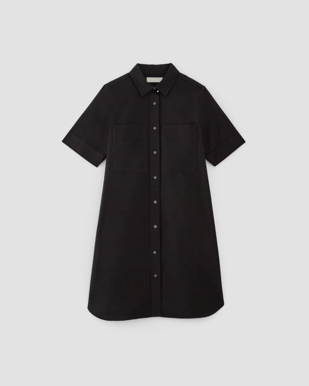 The Oxford Short-Sleeve Shirt Dress