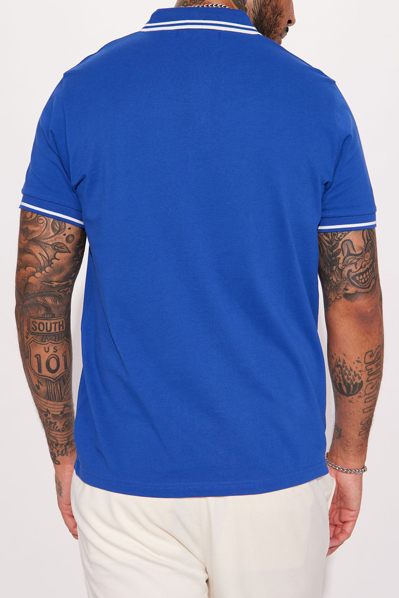 Wilson Short Sleeve Polo - Royal Blue