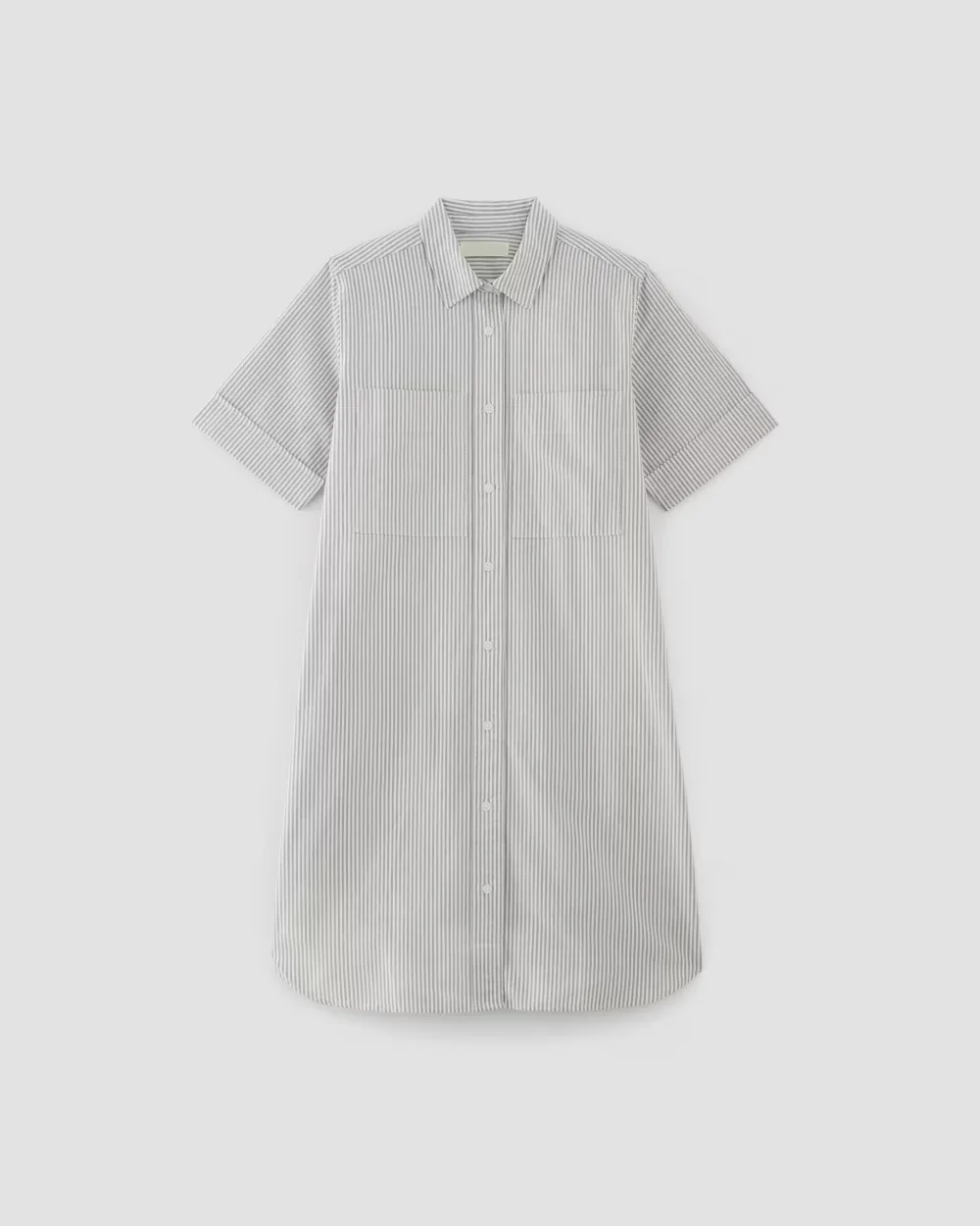 The Oxford Short-Sleeve Shirt Dress