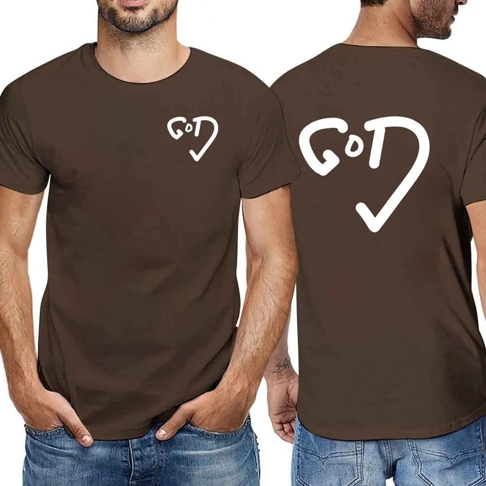 Men'S T-Shirt God Heart Tee