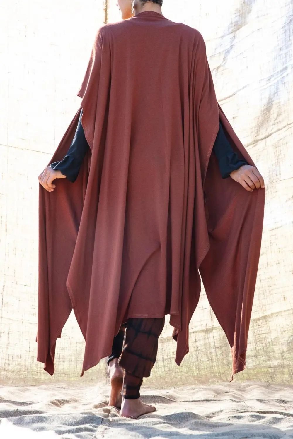 Raven Shawl - Full Length - Ember