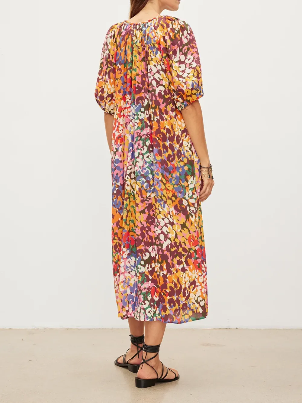 Carol Printed Boho Dress