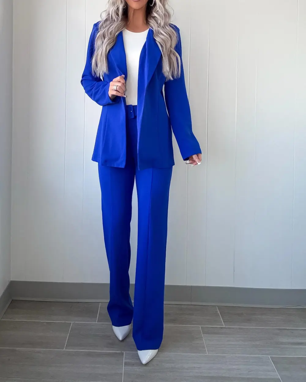 Winning Awards Blazer & Pants Set - Royal Blue