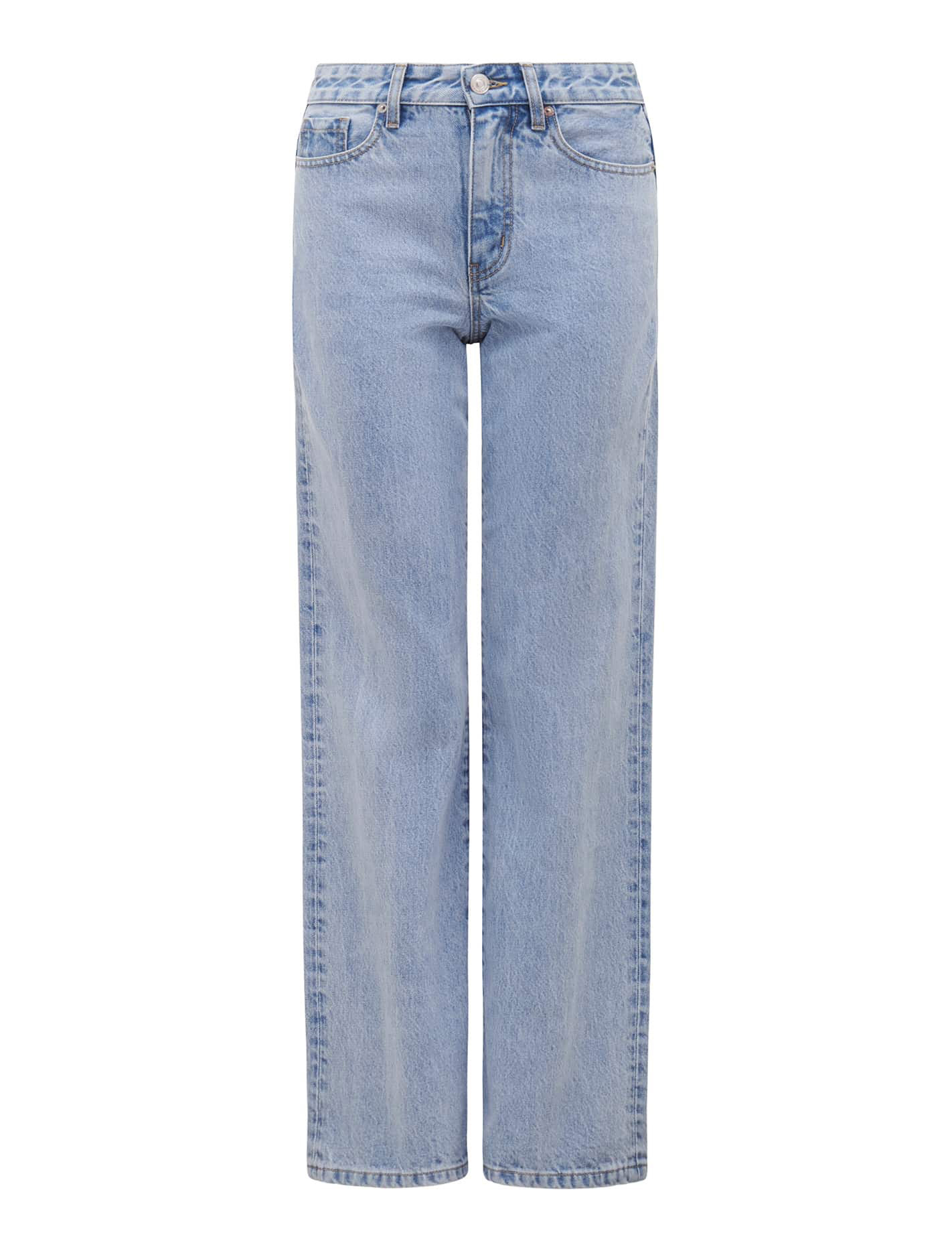 Sky Petite Straight-Leg Jeans