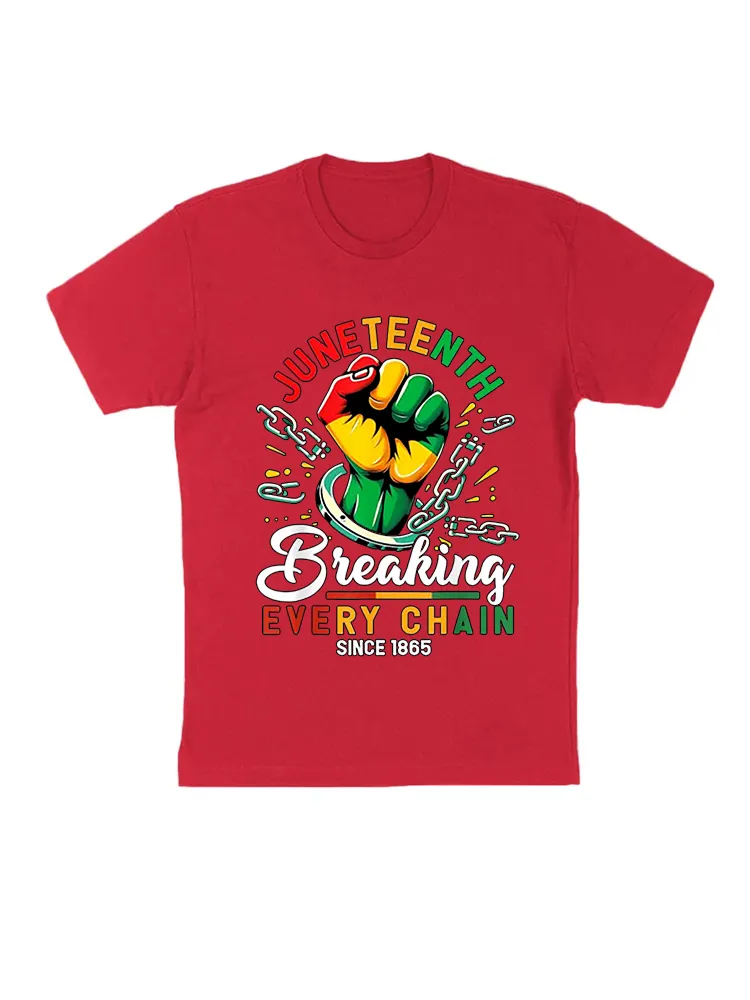 Juneteenth Breaking Every Chain Since 1865 T-Shirt