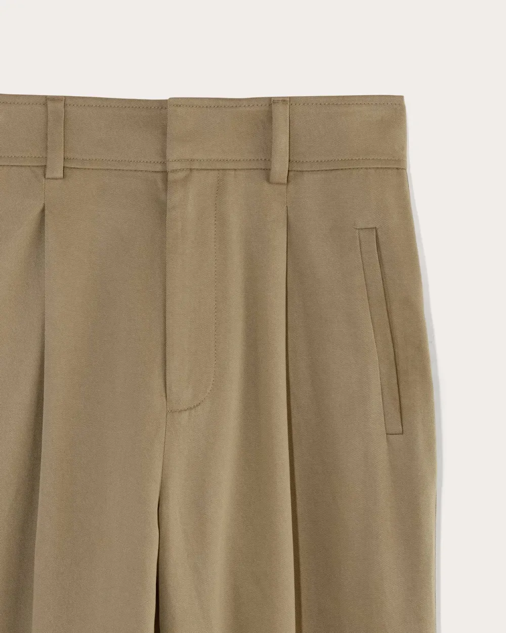 The Draper Pleated Pant in Buttersmooth