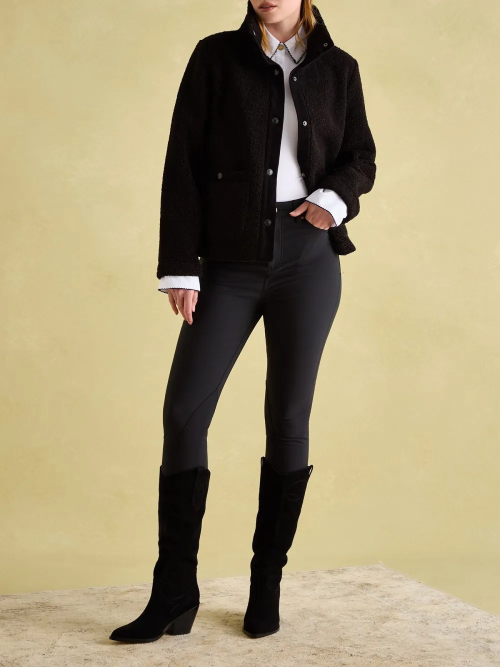 Ember Black Skinny Fit Jodhpurs