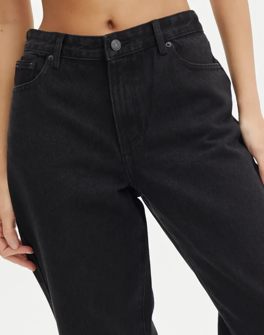 Low Rise Straight Leg Jean