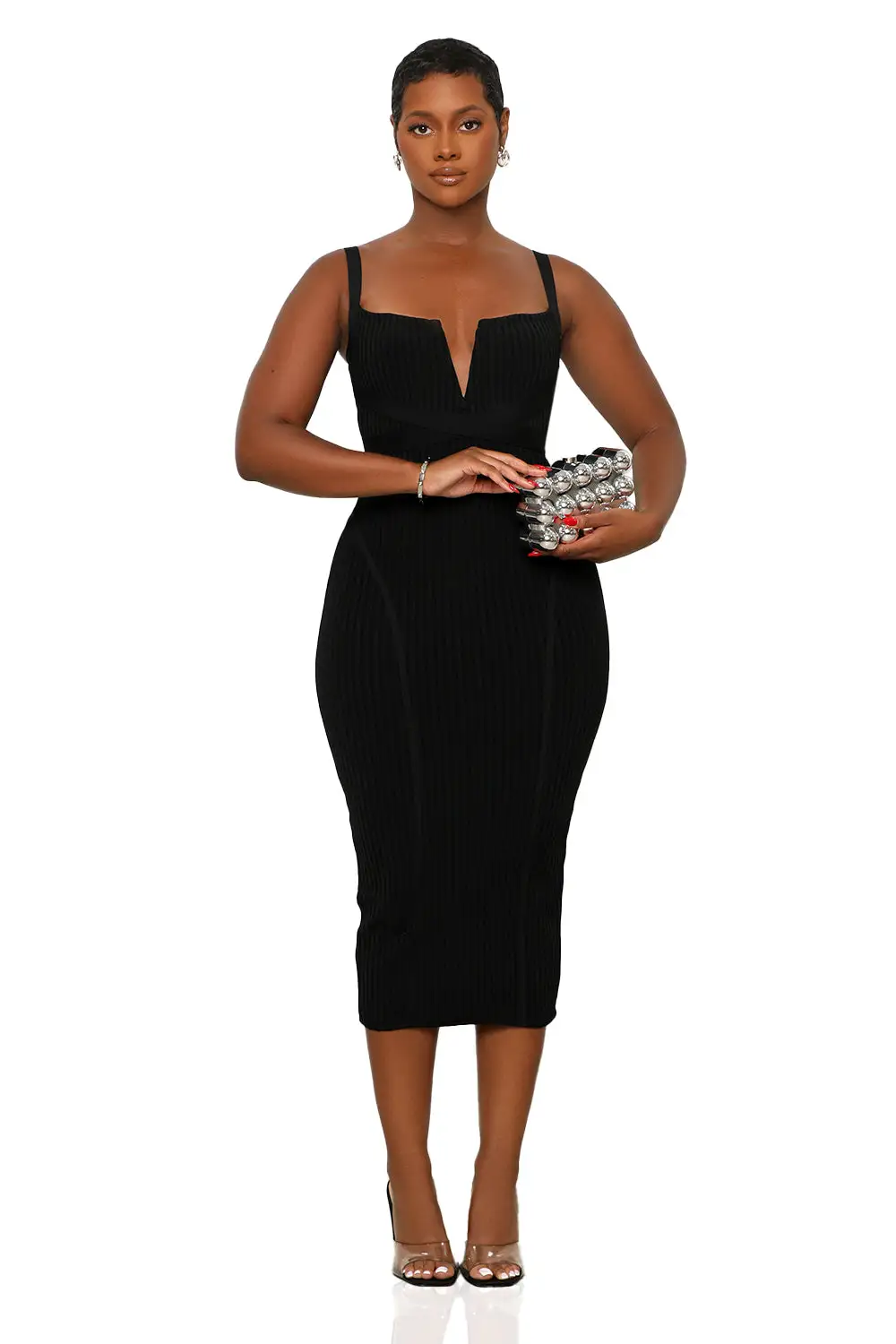 Let’s Date Bandage Dress (Black)