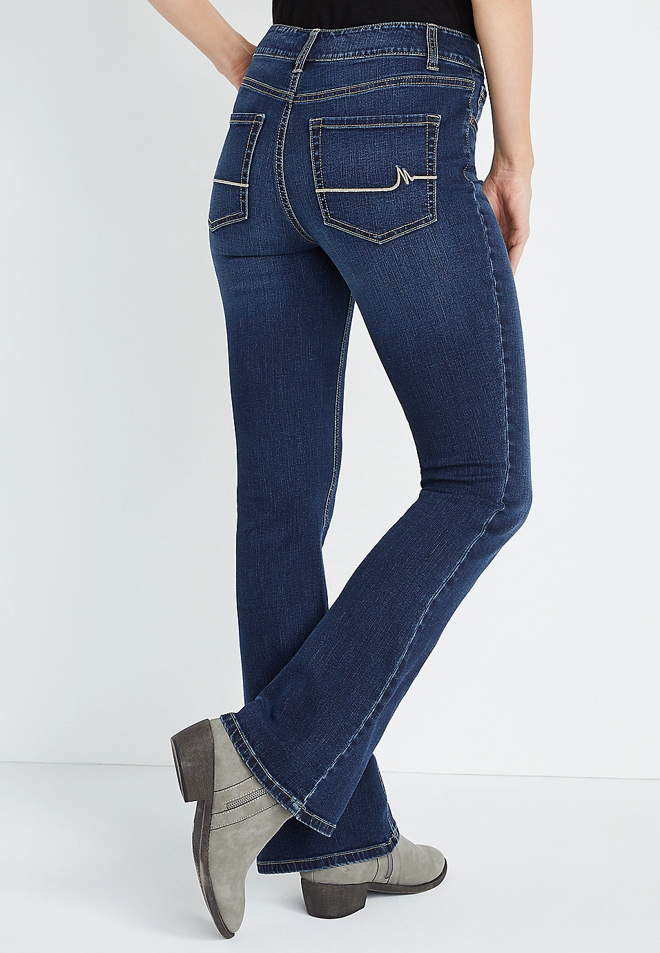 m jeans by maurices Classic Flare Mid Rise Jean