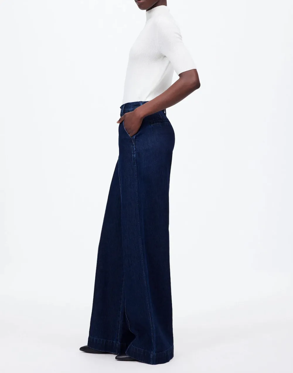 Superwide-Leg Trouser Jeans