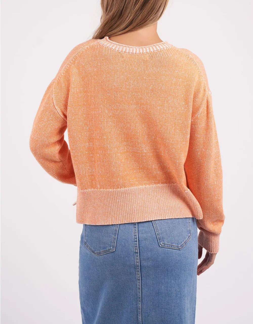 Wrenley Knit - Tangerine