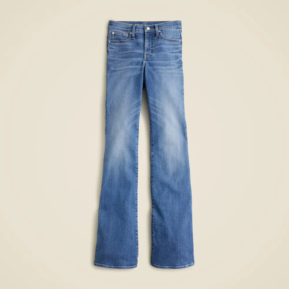 High-rise bootcut jean super-stretch