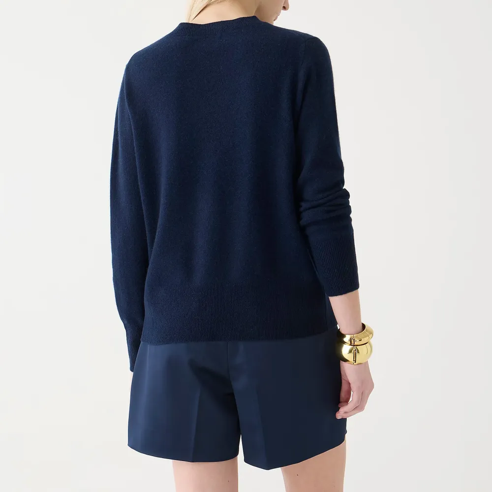 Cashmere classic-fit crewneck sweater