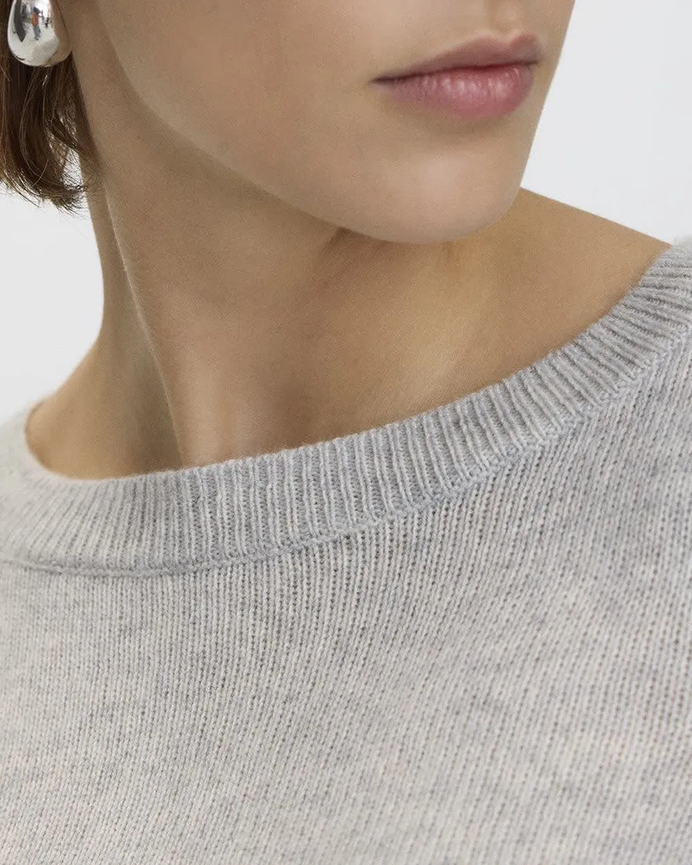 Cashmere-Blend Boat-Neck Sweater