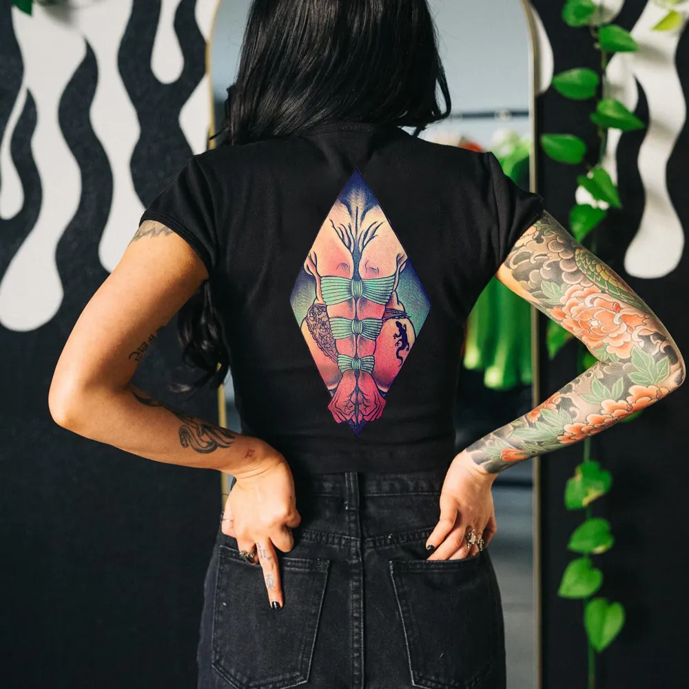 Bondage Game Printed Women's T-shirt