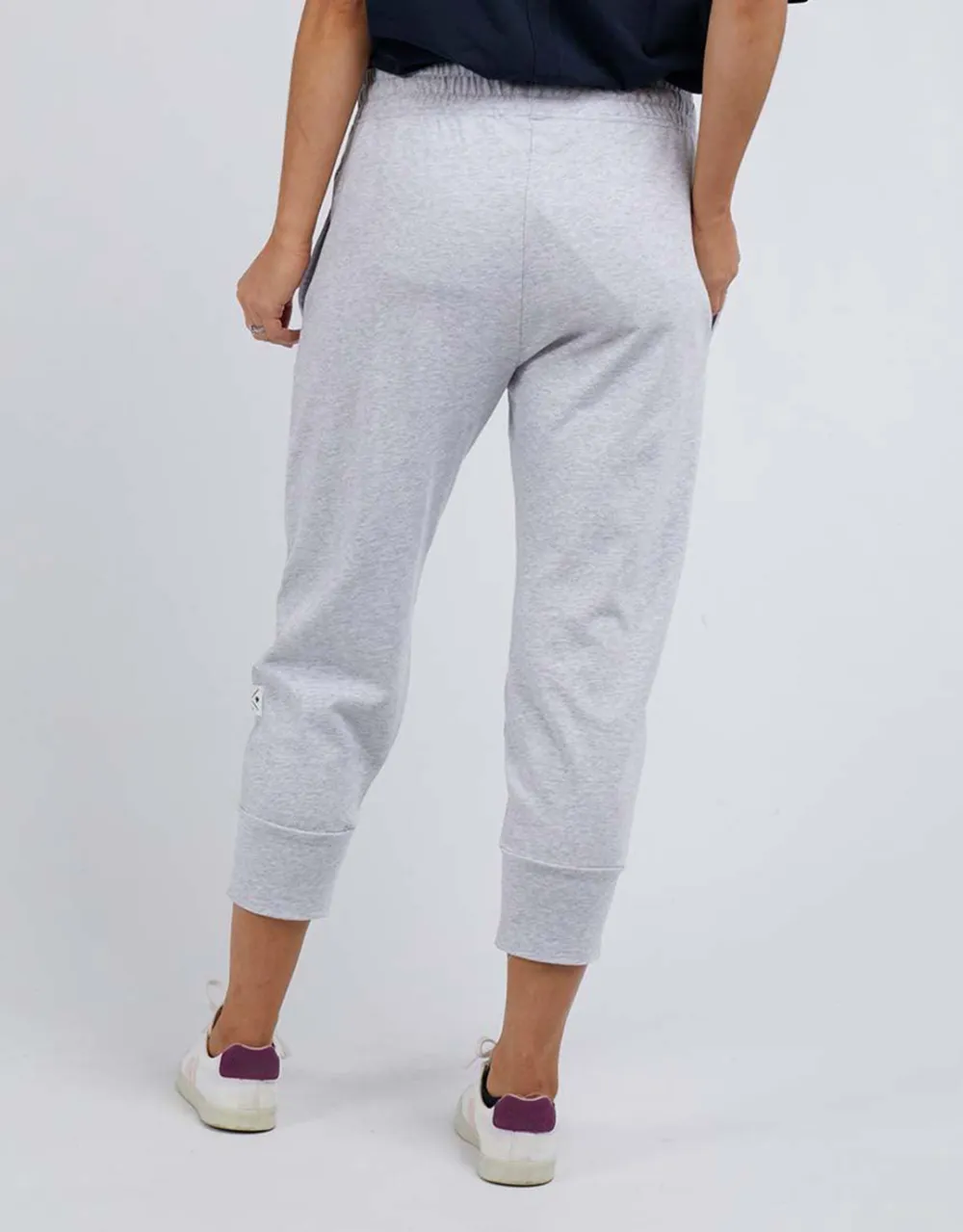 3/4 Brunch Pants - Grey Marle