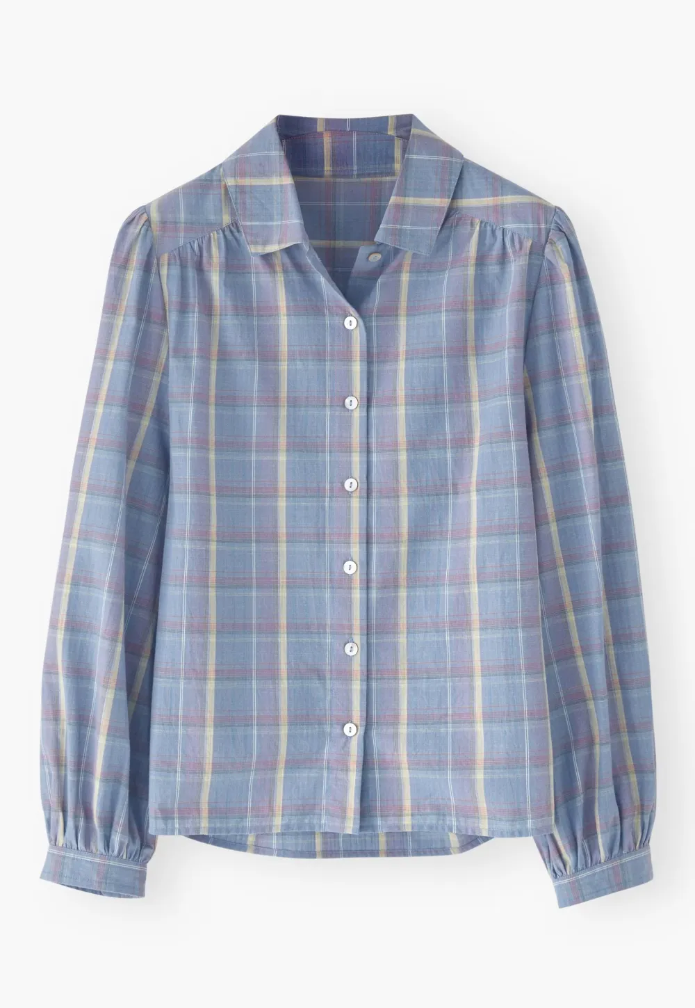 Checked shirt
Cotton