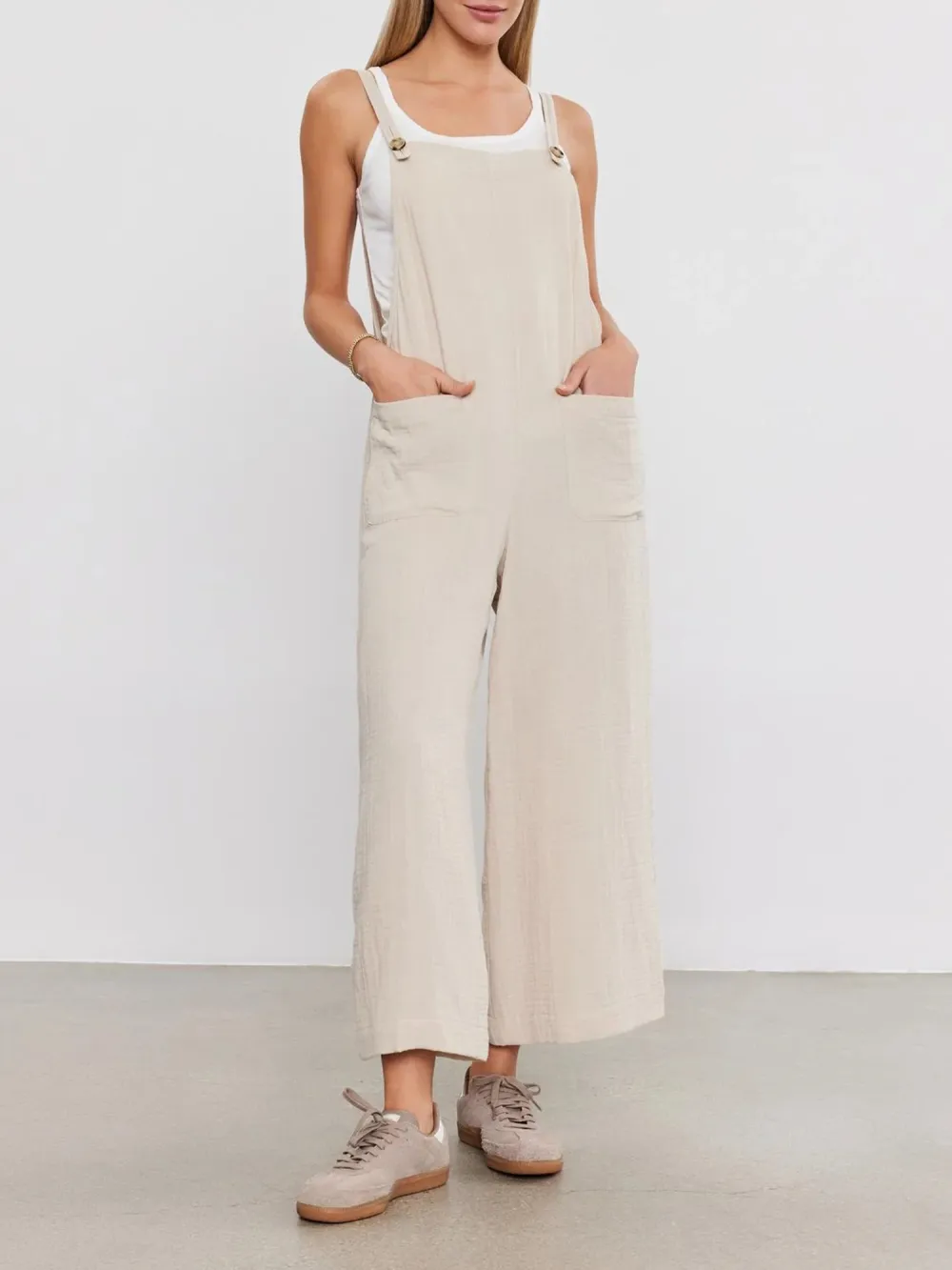 Everlee Cotton Gauze Jumpsuit