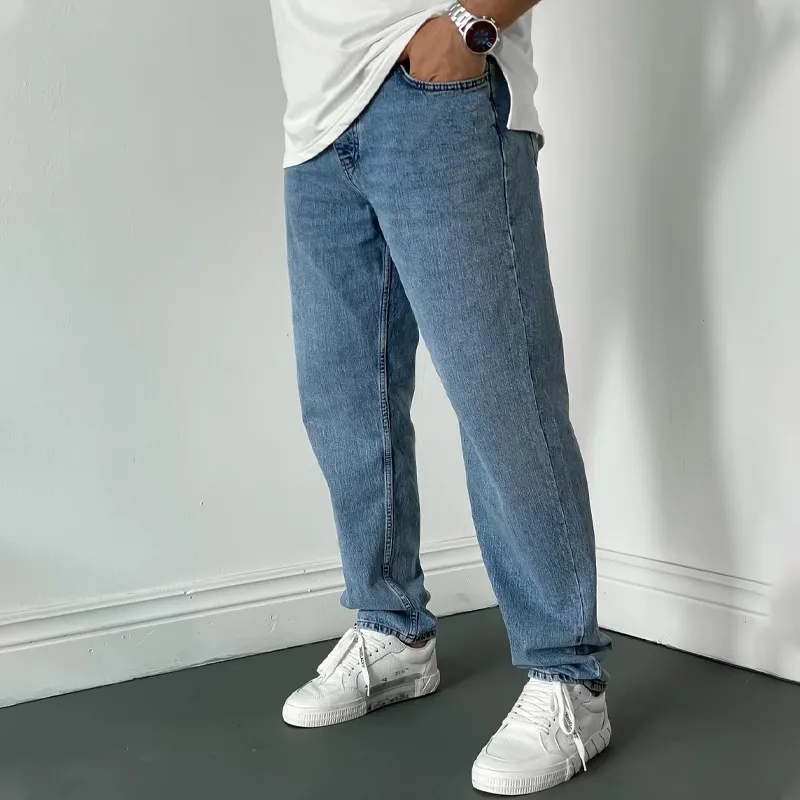 Vintage Straight Wide Leg Jeans