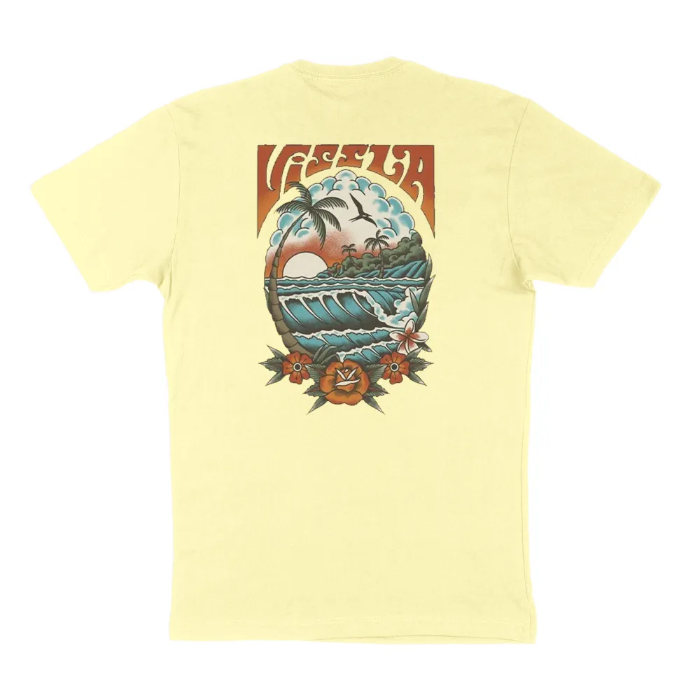 Pure Cotton Round-Neck Organic Printed T-Shirt With Artistic Pattern Printing