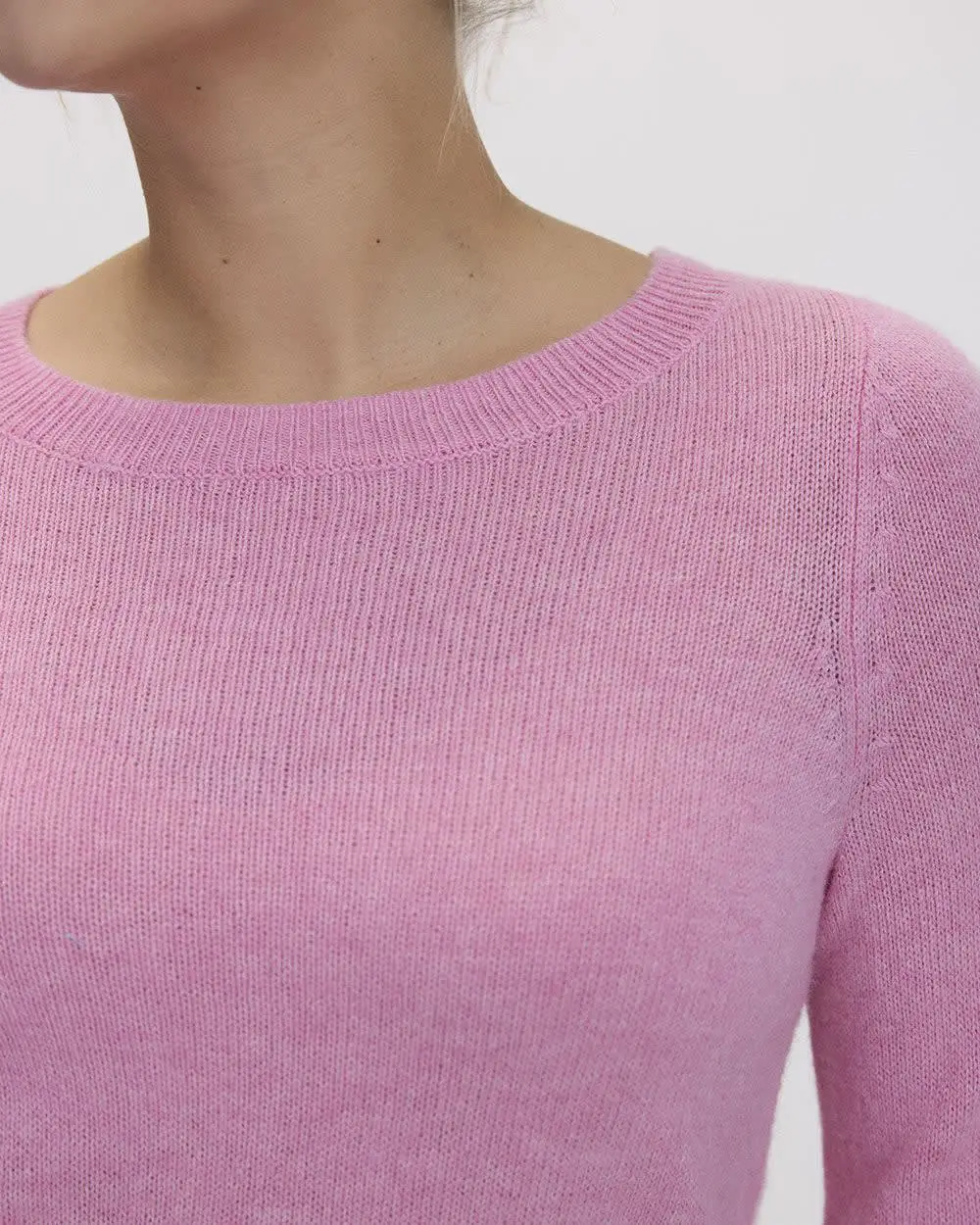 Cashmere-Blend Boat-Neck Sweater