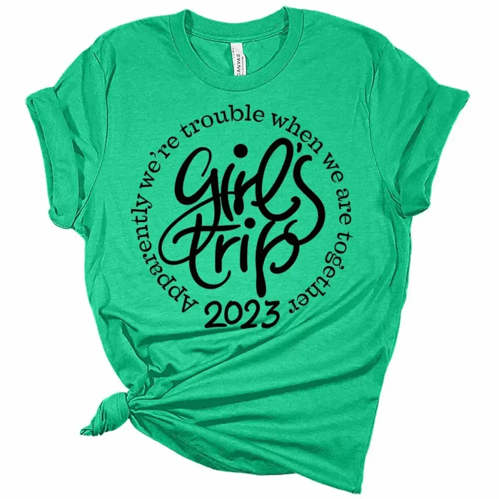 Trouble Together Girls Trip 2023 Women's Graphic Tee