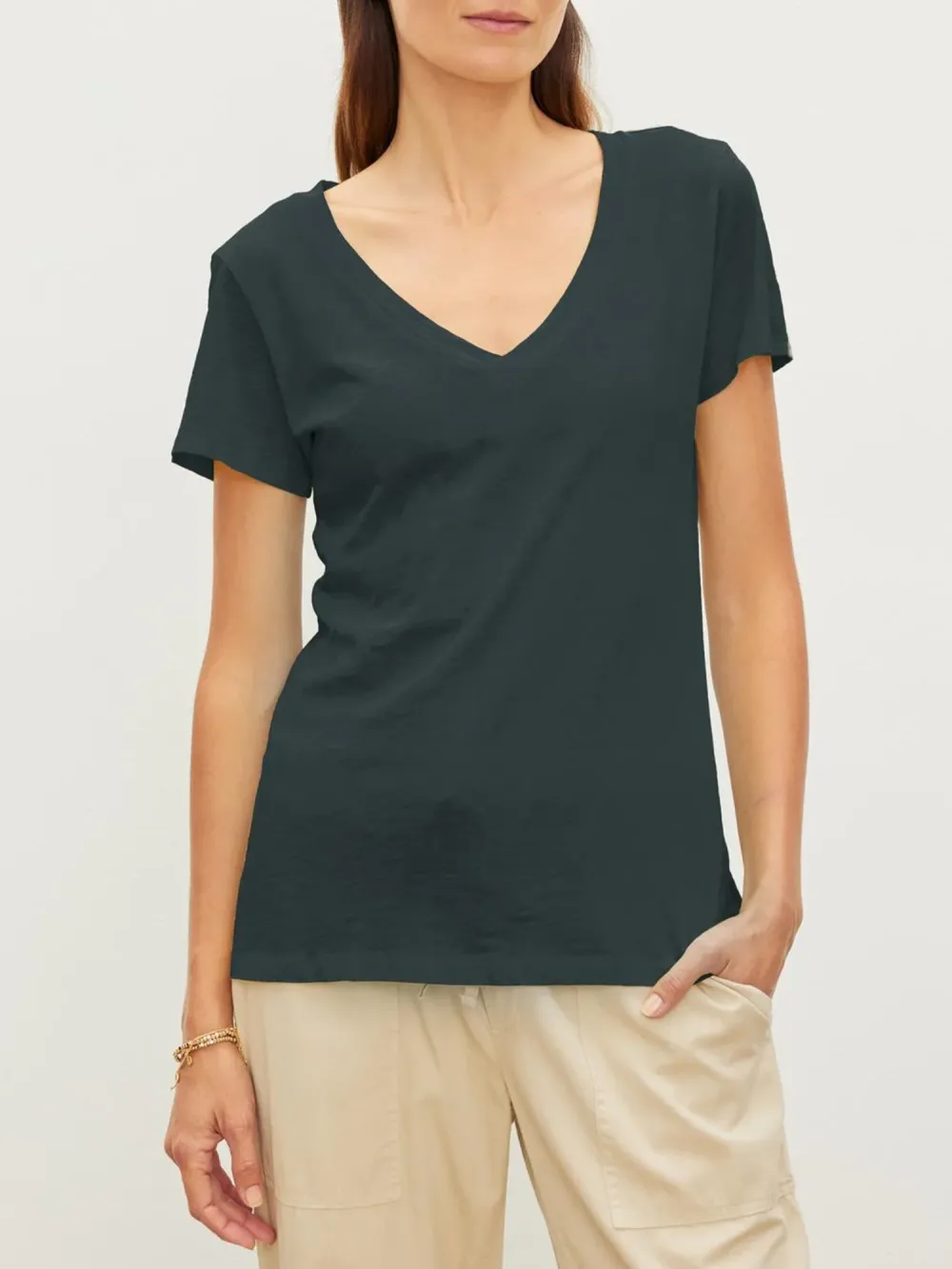 Casual Lilith V-neck Tee