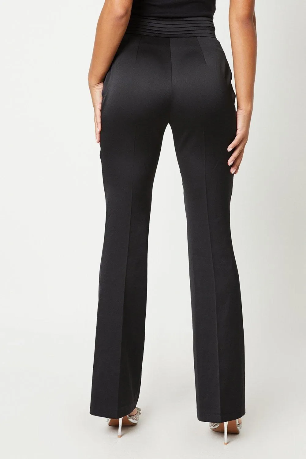 Premium Slim Leg Flare Trouser