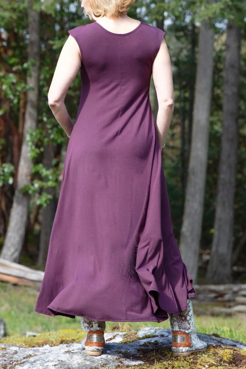 Horizon Dress - Purple