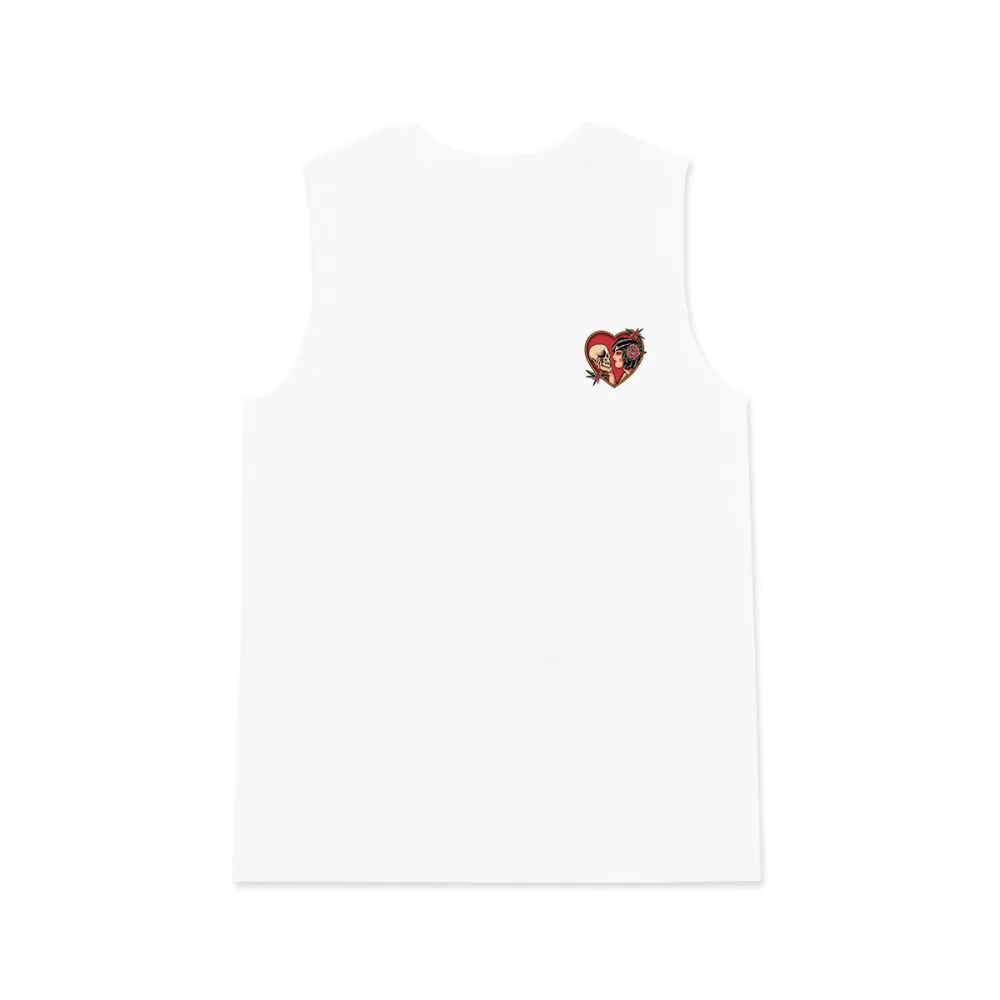 Love Till Death Print Men's Vest