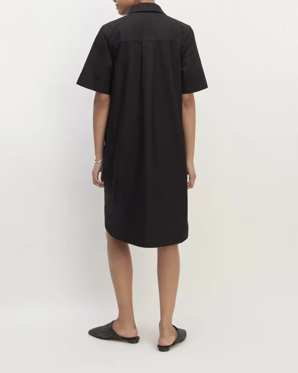 The Oxford Short-Sleeve Shirt Dress