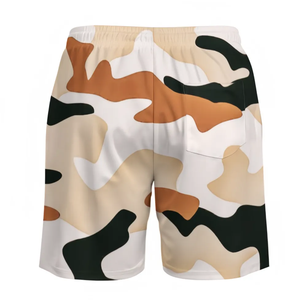Various Colors Camouflage Sports Beach Shorts