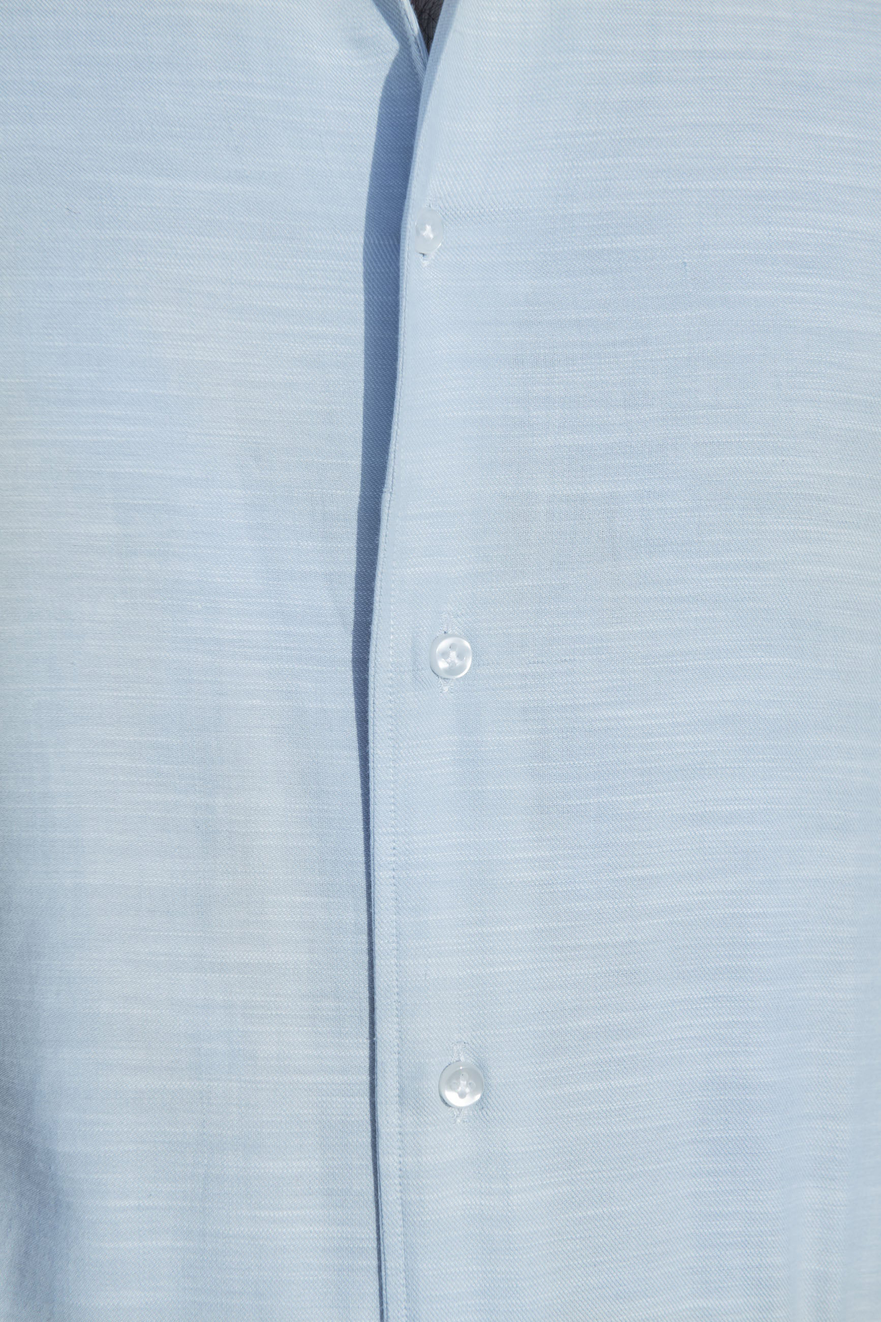 Light Blue Chambray Cotton Shirt