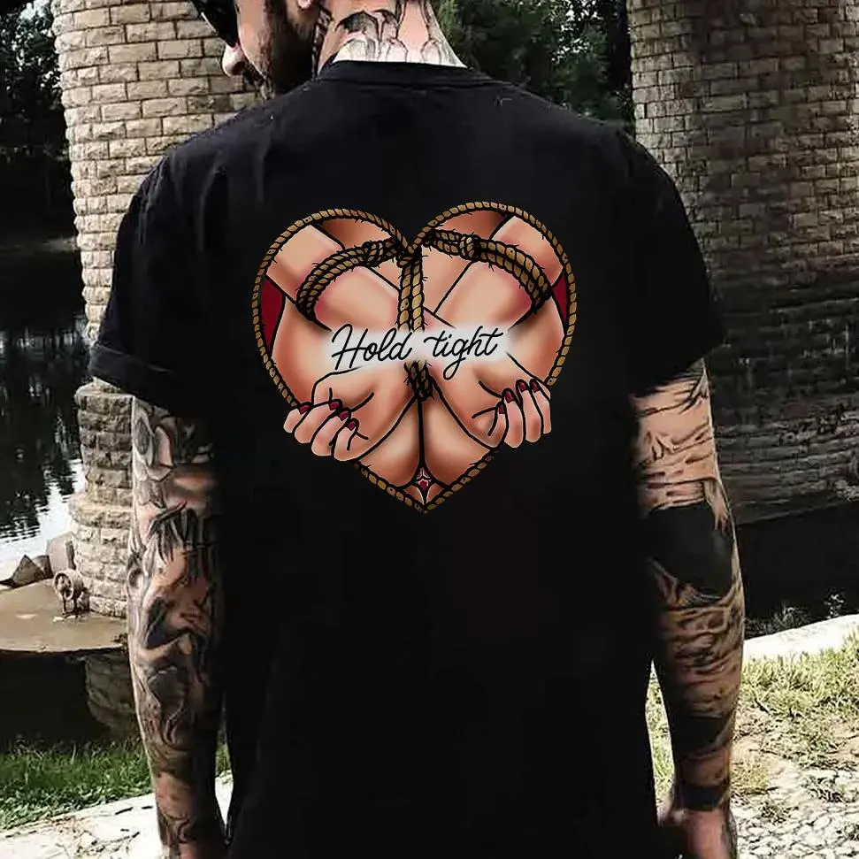 Hold Tight Printed Men's T-shirt