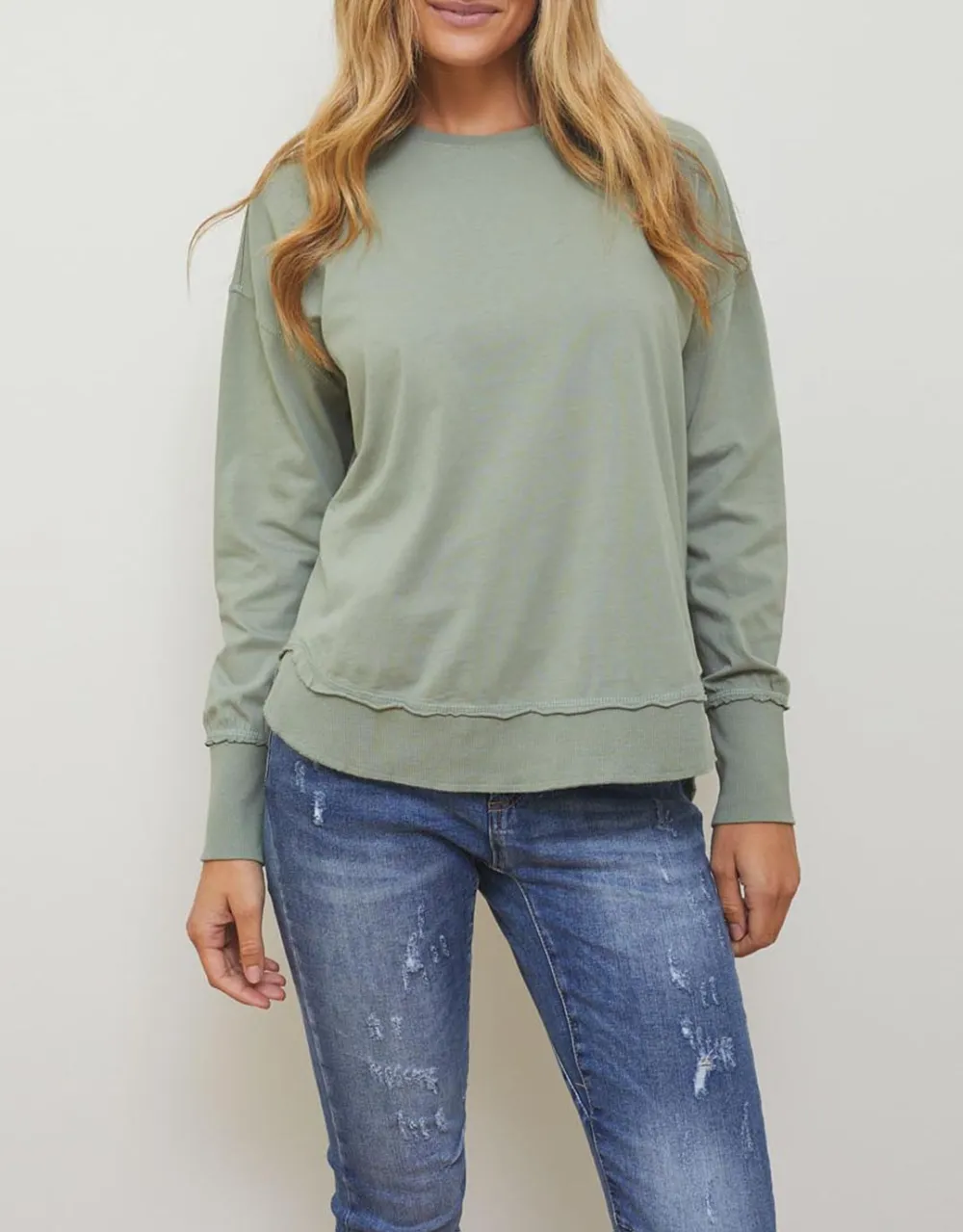 Farrah Long Sleeve - Sage