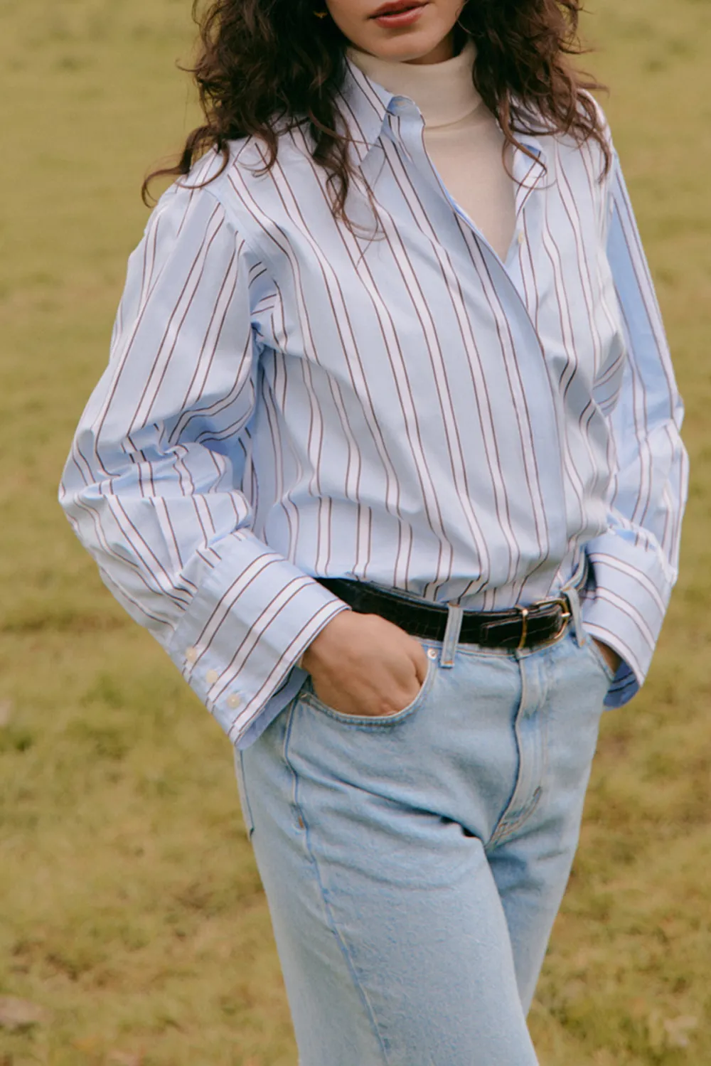 Classic Long Sleeve Poplin Shirt