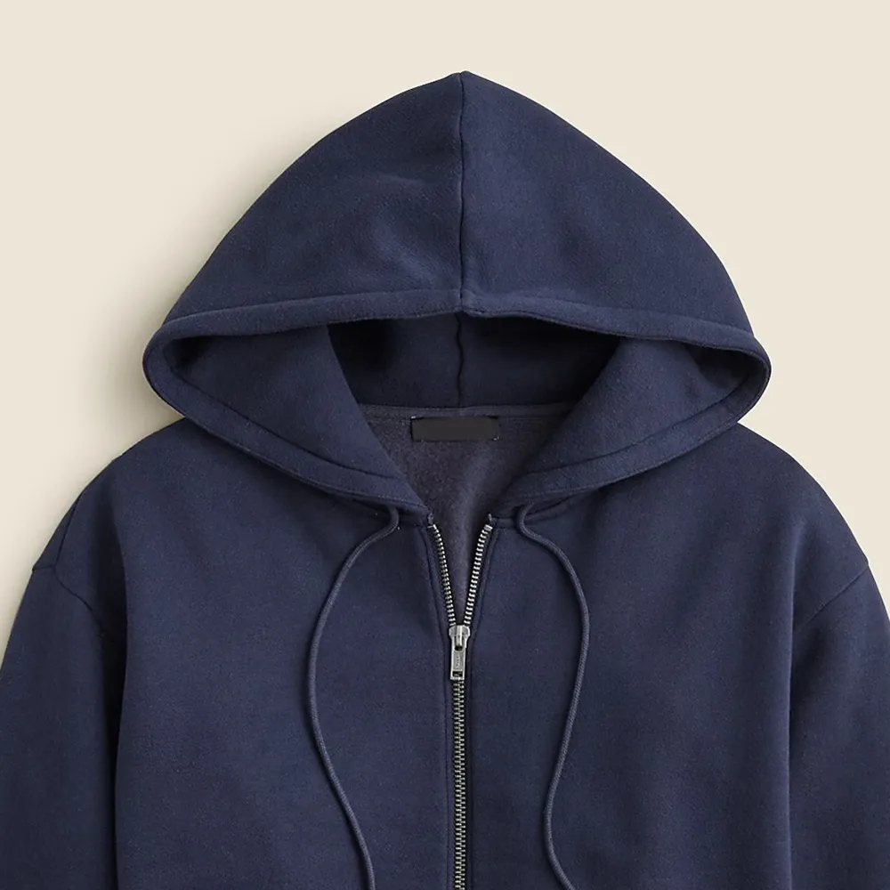 Heritage fleece zip-up hoodie